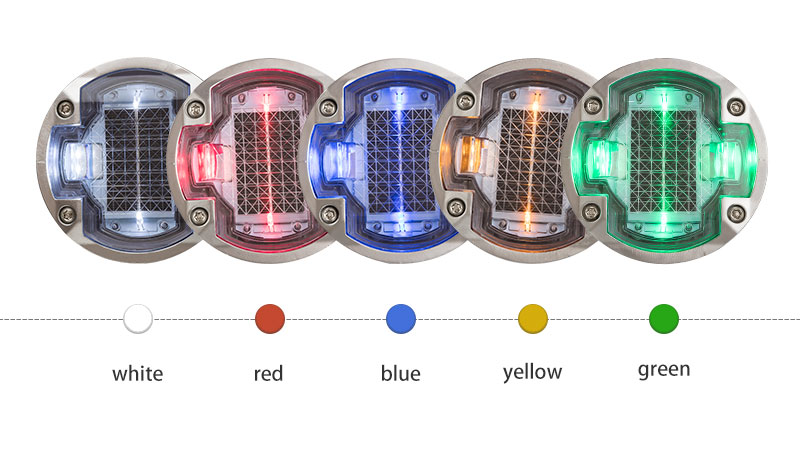 Aluminum Motorway Stud Lights Pavement Marker color