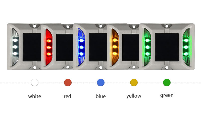 Aluminum Motorway Stud Lights Color