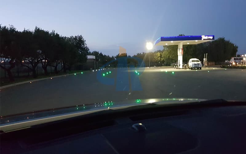 LED Motorway Stud Lights Are Installed In South Africa